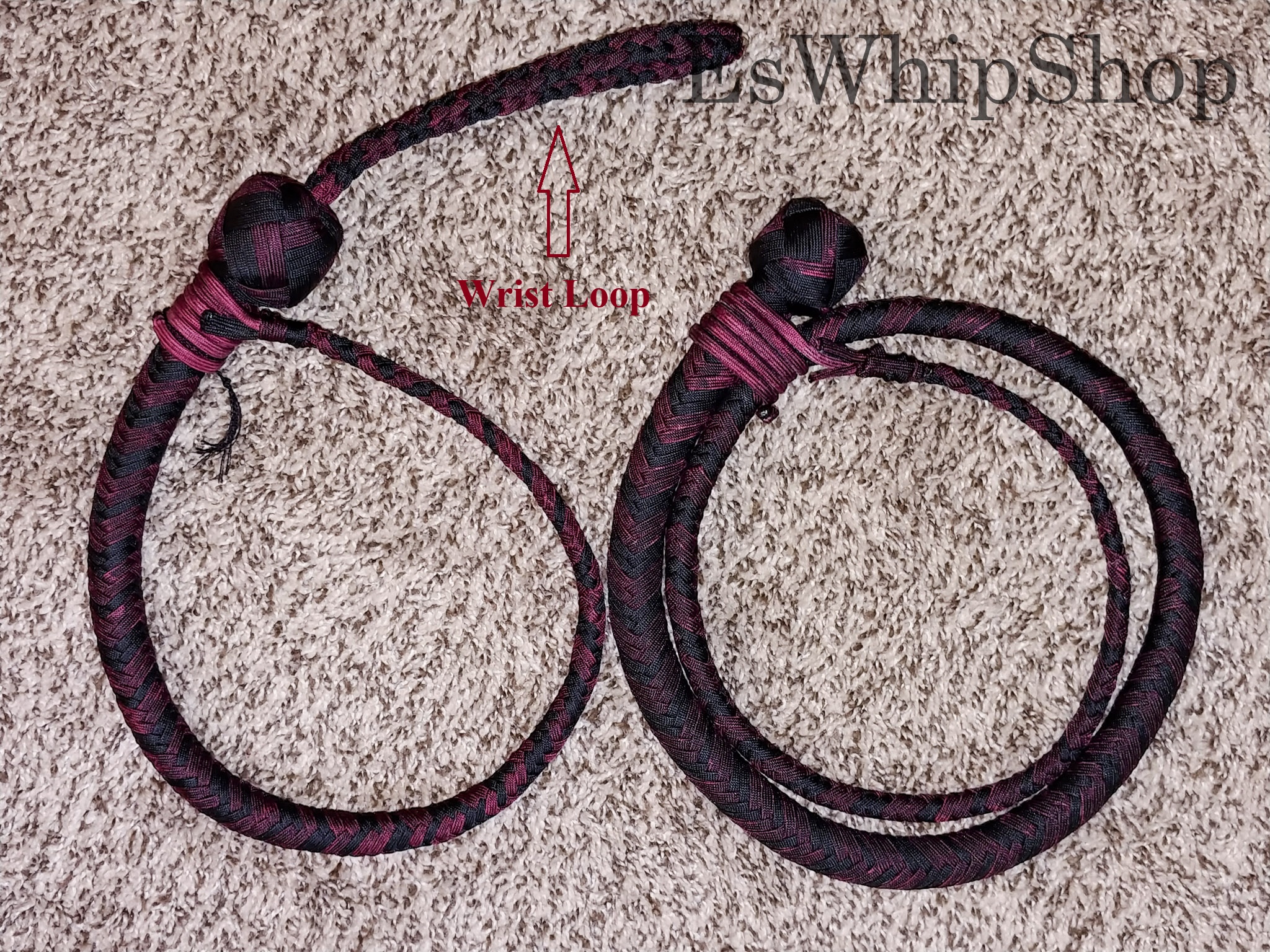 8' Custom Bullwhip (3 bellies) - Image 12